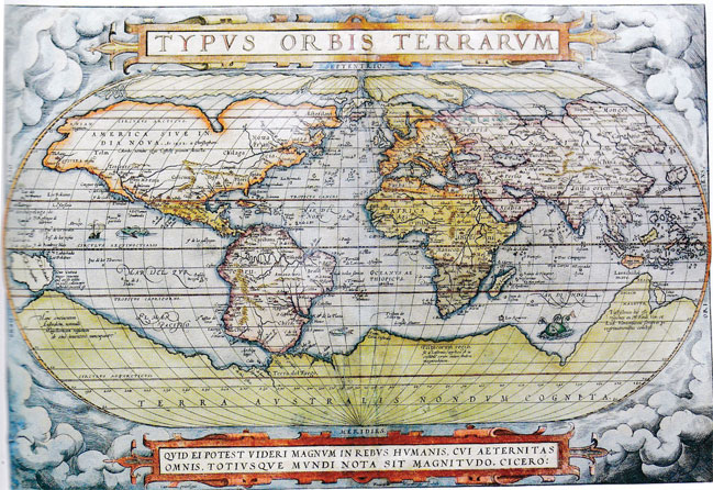 Карта Ориелиуса