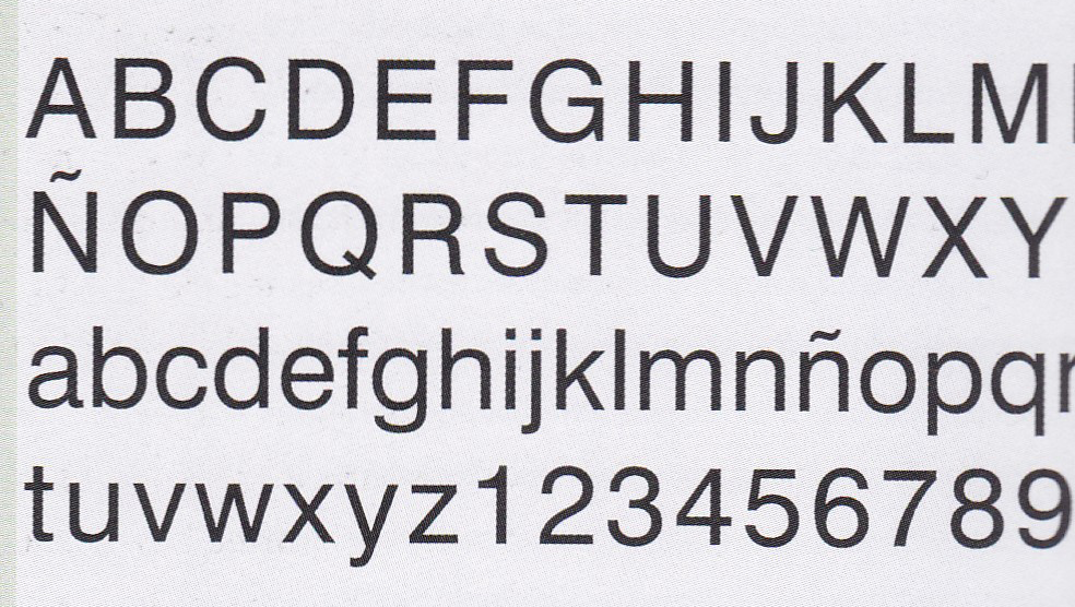 Шрифт Гельветика. Макс Мидингер