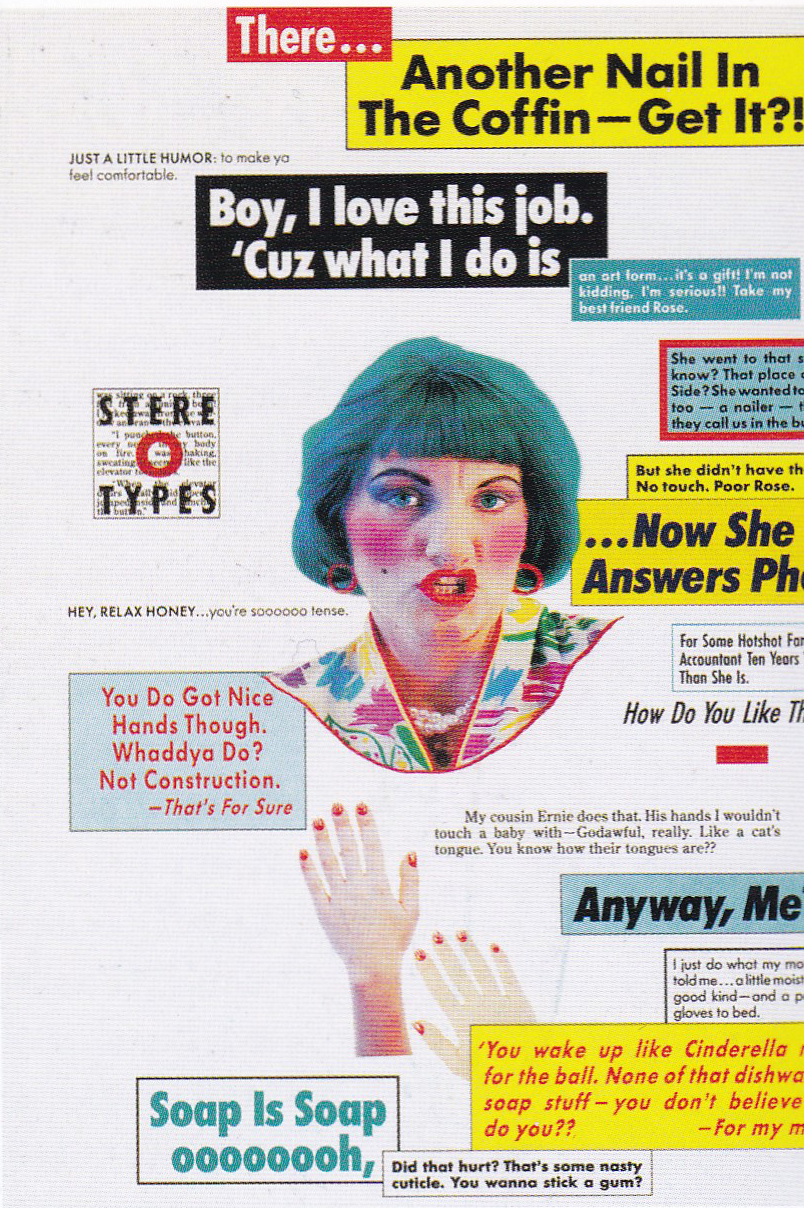 Stereotype, 1990, Rick Valicanti, вставка для журнала Step